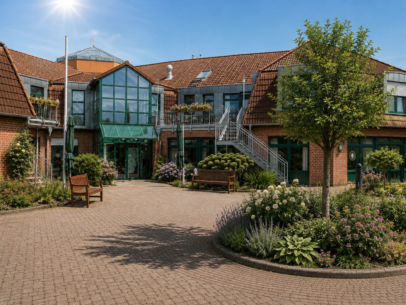 Alten-und Pflegezentrum Diepholz, Eingang