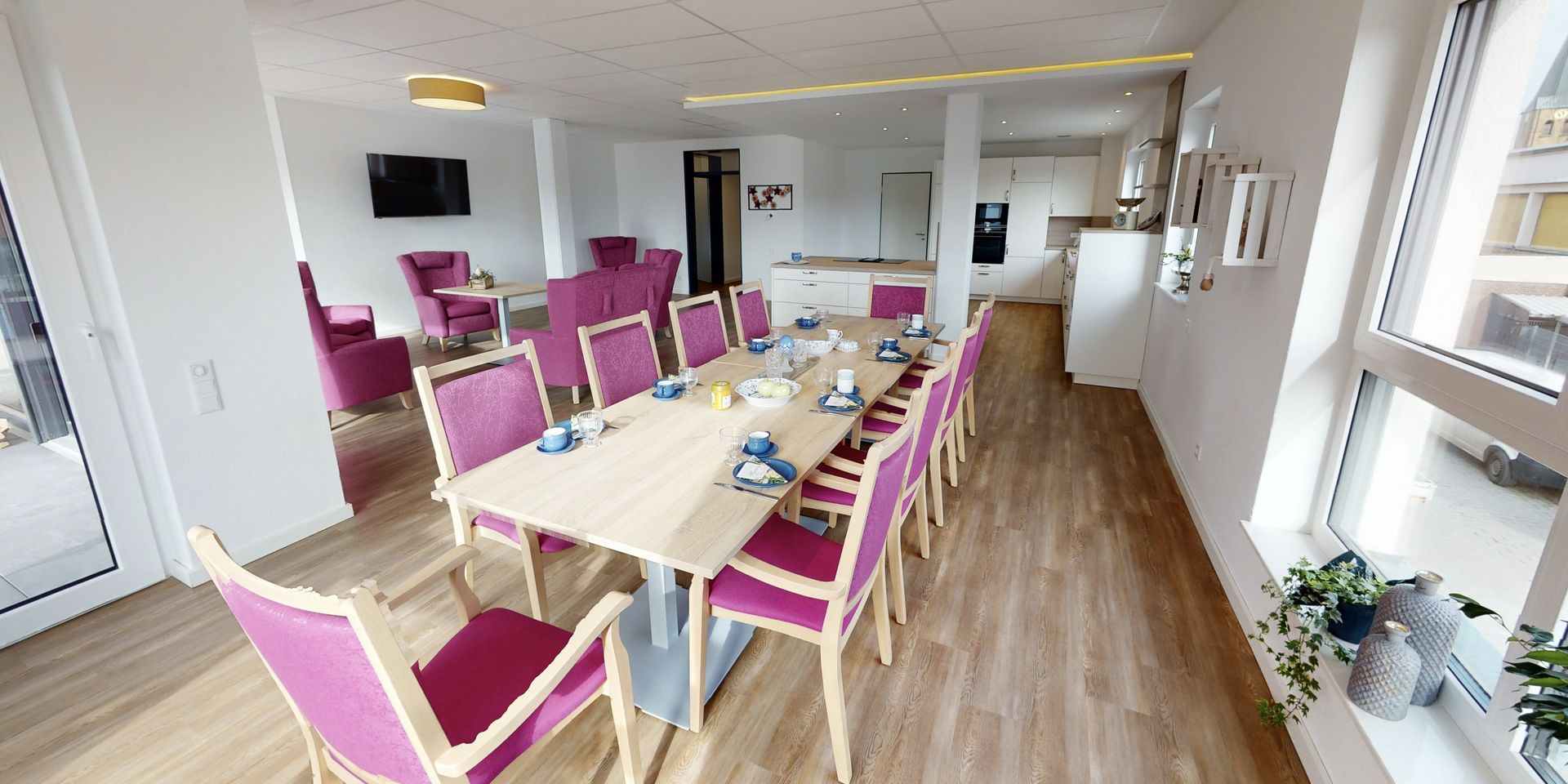 Esszimmer der SeniorenWG Bersenbrück