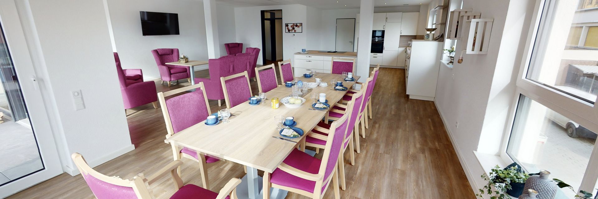 Esszimmer der SeniorenWG Bersenbrück